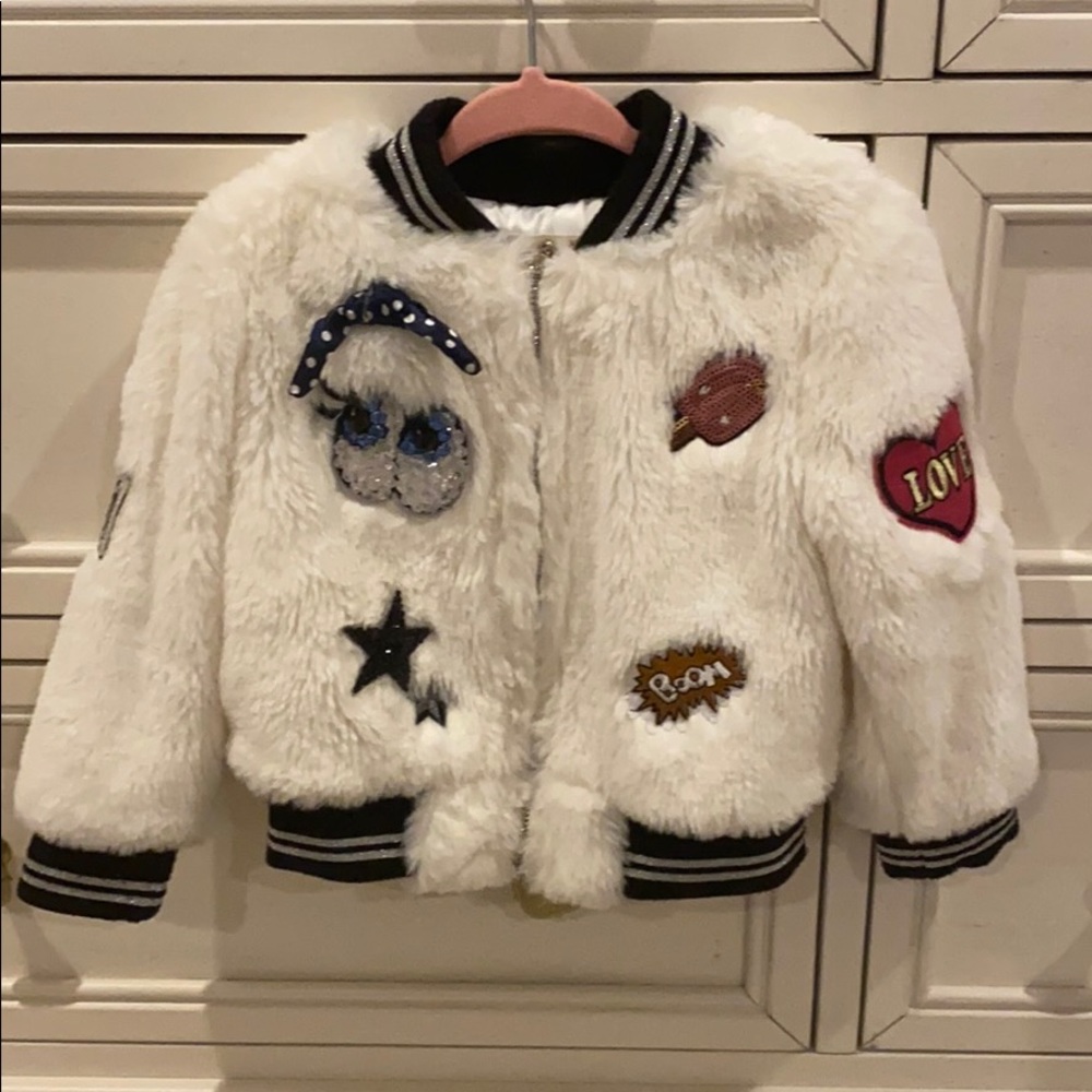 Hannah banana fuzzy jacket